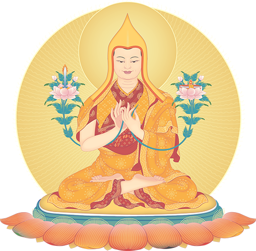 Je Tsongkhapa Founder New Kadampa Tradition