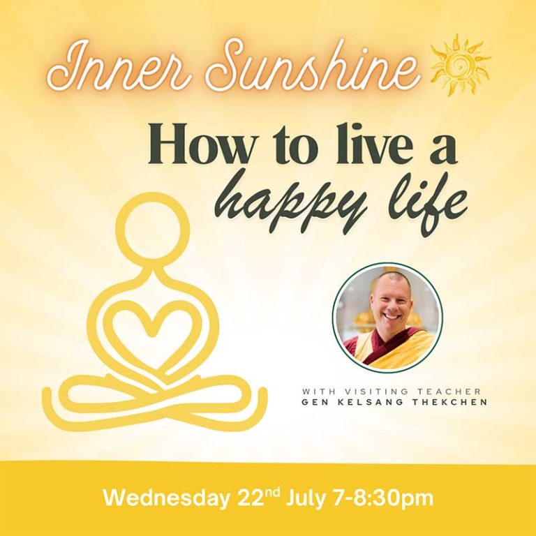 Inner Sunshine - How To Live A Happy Life Evening Talk
